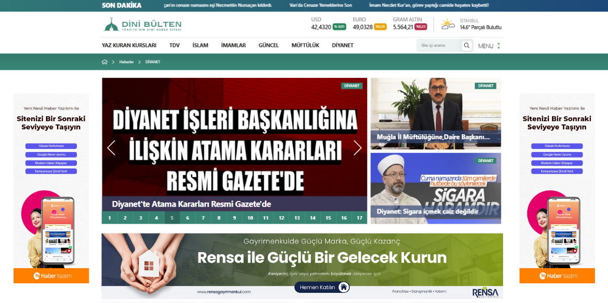 Haber Yazılım | Türkiyenin Haber Yazılımı